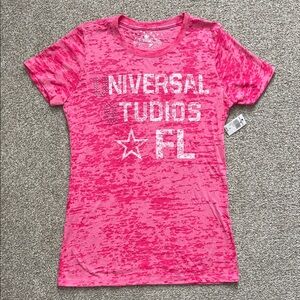 Universal Studios Pink Graphic Tee